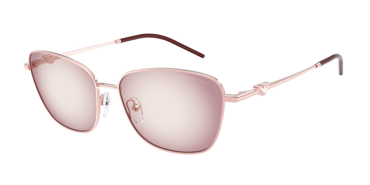 EMPORIO ARMANI 0EA2170 METAL PINK irregular sunglasses by EMPORIO