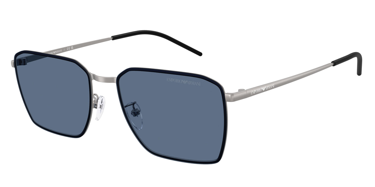 EMPORIO ARMANI 0EA2172D MATTE GUNMETAL square sunglasses by EMPORIO