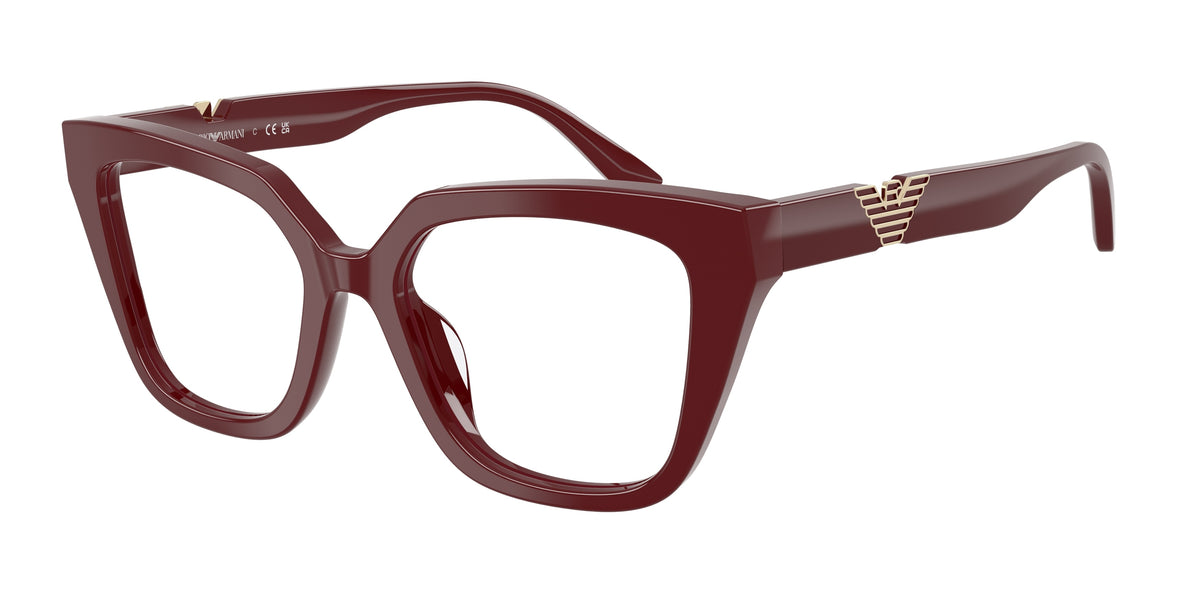 EMPORIO ARMANI 0EA3267U SHINY BORDEAUX cat eye glasses by EMPORIO