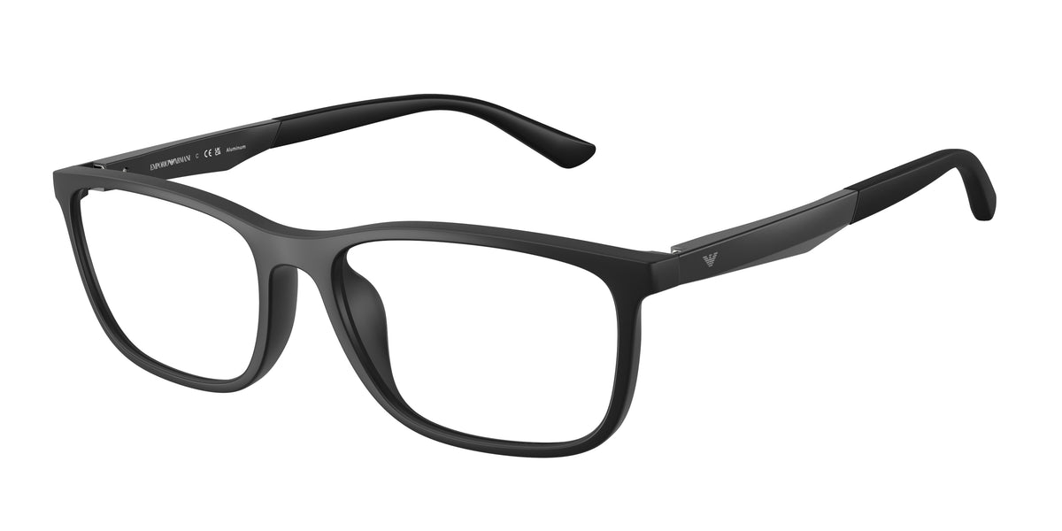 EMPORIO ARMANI 0EA3280U MATTE BLACK pillow glasses by EMPORIO