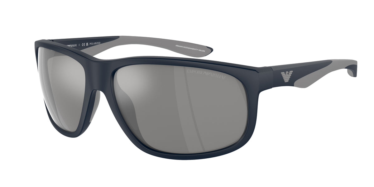 EMPORIO ARMANI 0EA4199U MATTE BLUE pillow sunglasses by EMPORIO