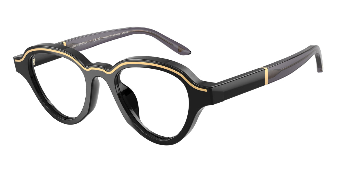 EMPORIO ARMANI 0EA4264U CRYSTAL/COLA/LIME irregular sunglasses by EMPORIO