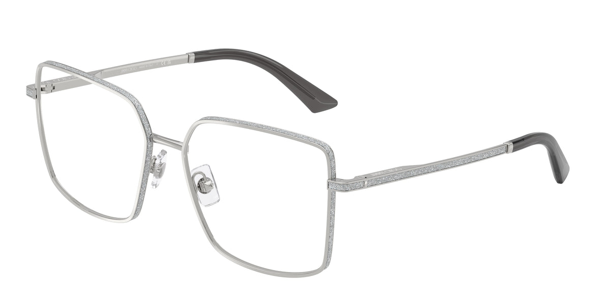 Jimmy Choo 0JC2017J SILVER square glasses by Jimmy