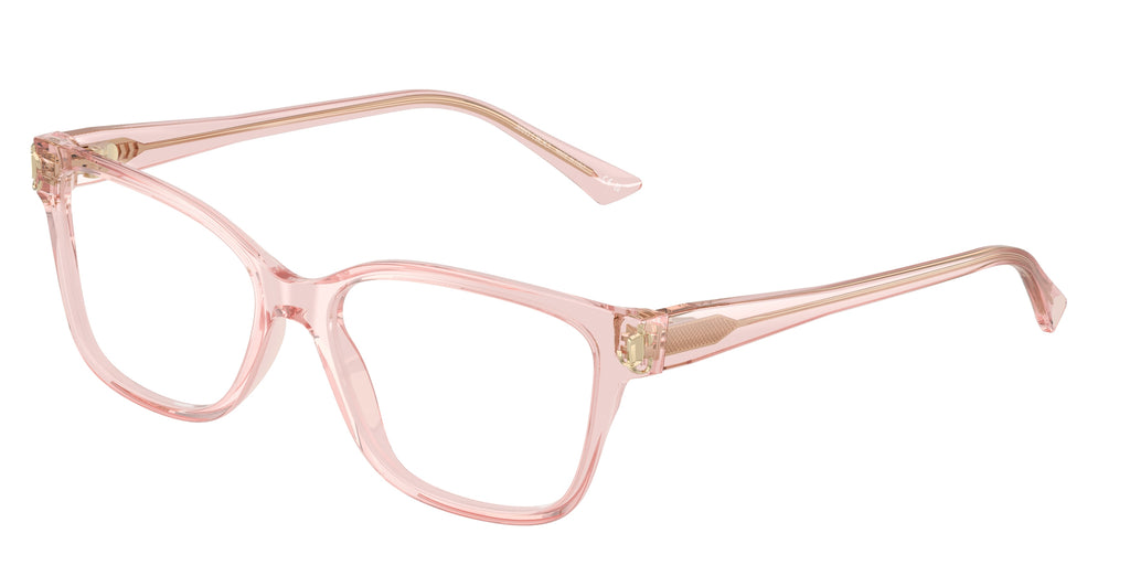 Jimmy Choo 0JC3012 TRANSPARENT PINK pillow glasses by Jimmy
