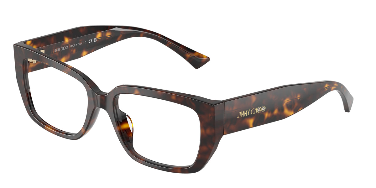 Jimmy Choo 0JC3041BU HAVANA pillow glasses by Jimmy