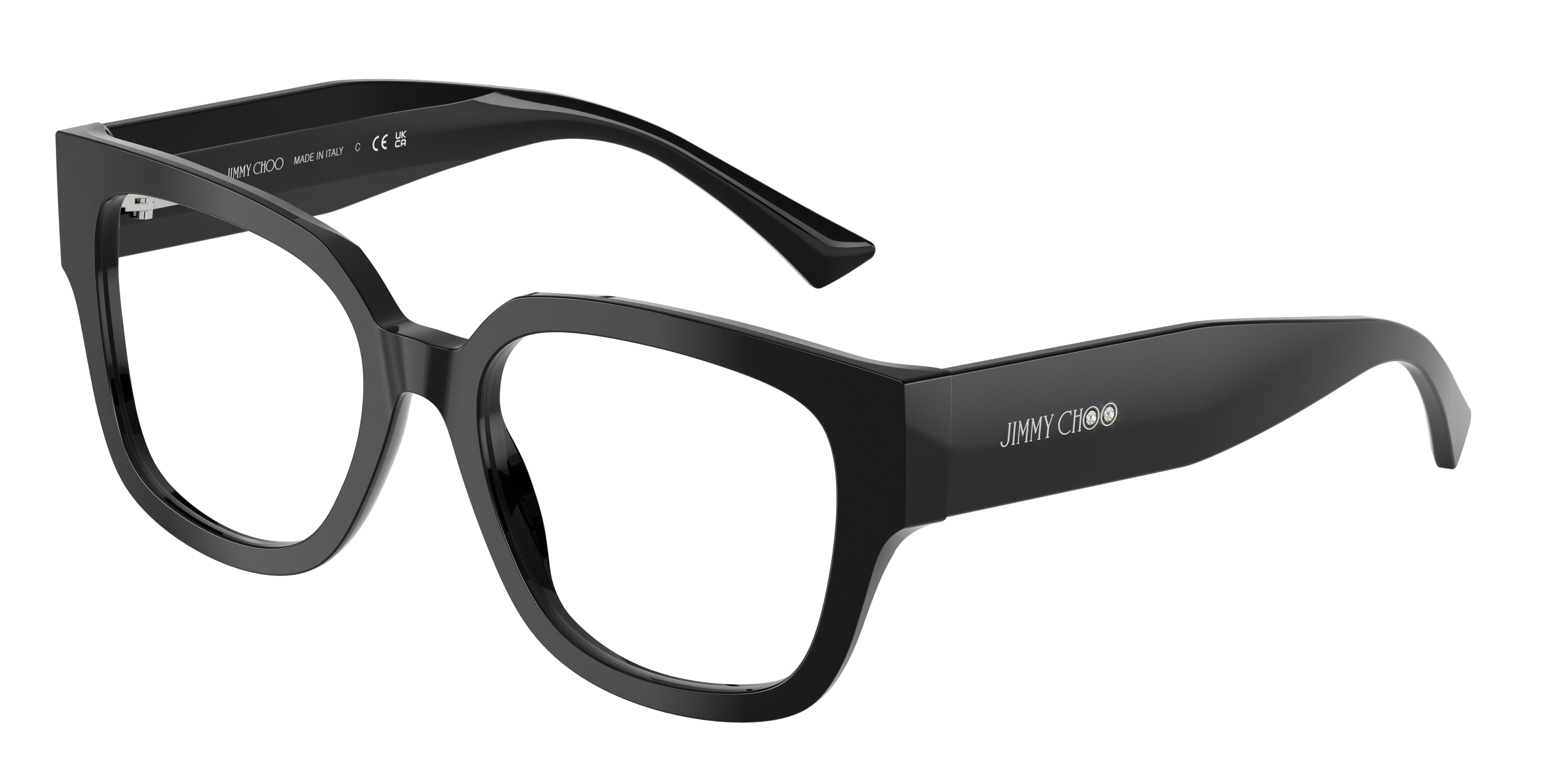 Jimmy Choo 0JC3042B BLACK square glasses by Jimmy