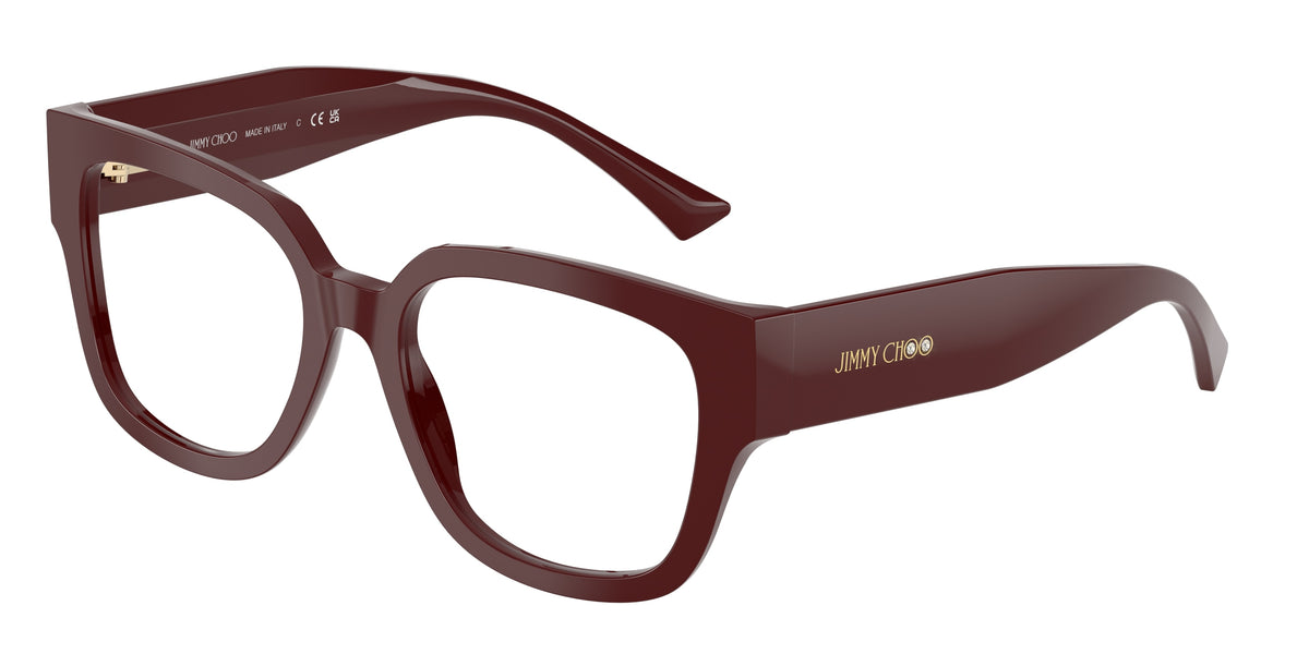 Jimmy Choo 0JC3042B CRANBERRY square glasses by Jimmy
