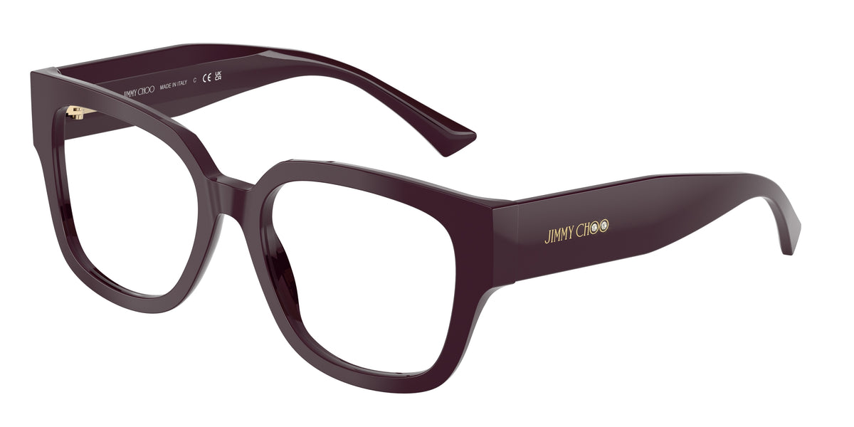 Jimmy Choo 0JC3042B PRUNE square glasses by Jimmy