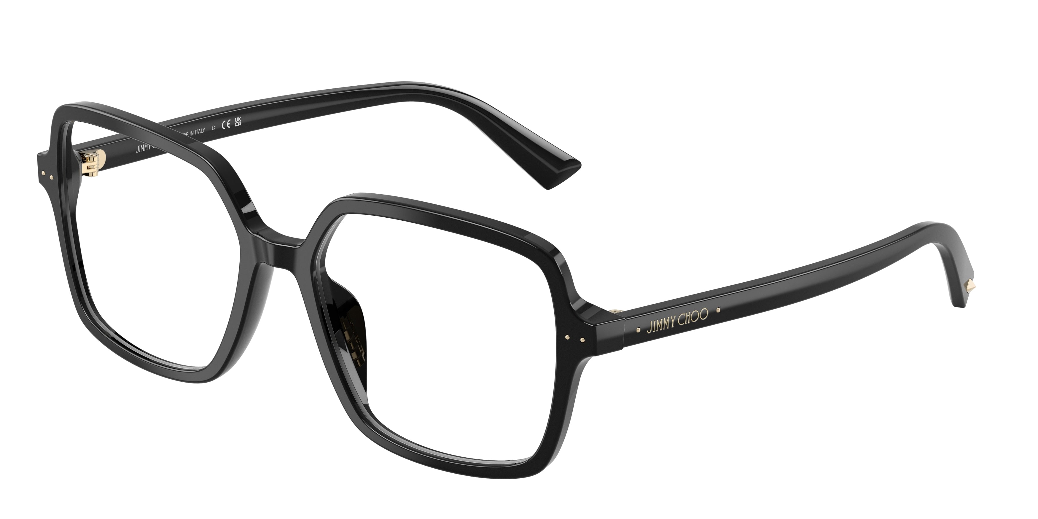 Jimmy Choo 0JC3046U BLACK square glasses by Jimmy