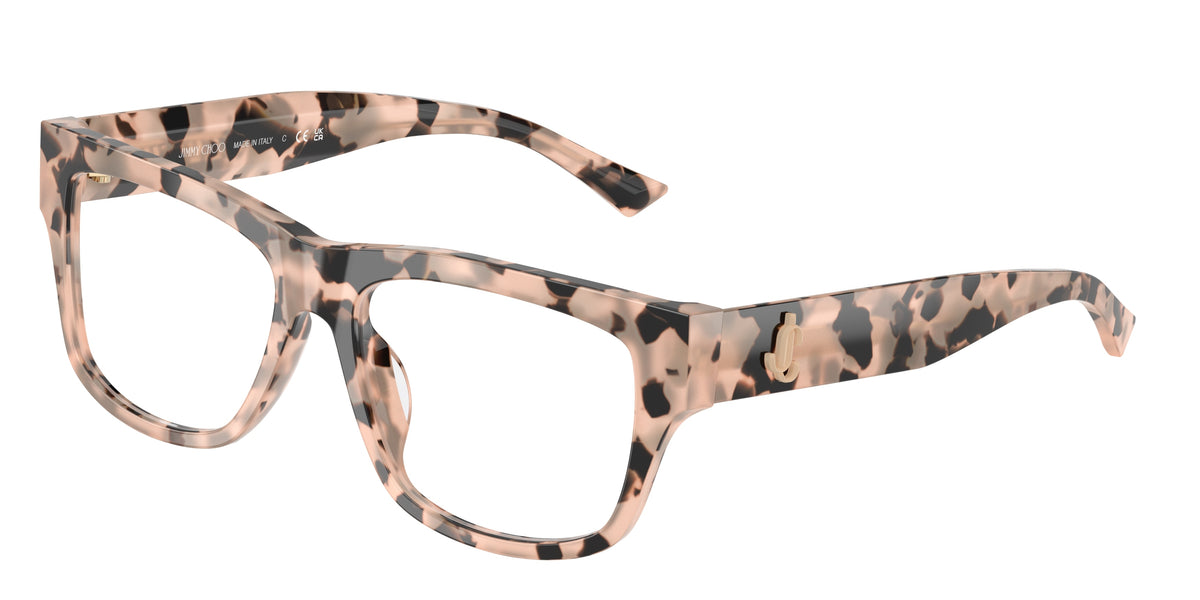Jimmy Choo 0JC3049U PINK HAVANA pillow glasses by Jimmy