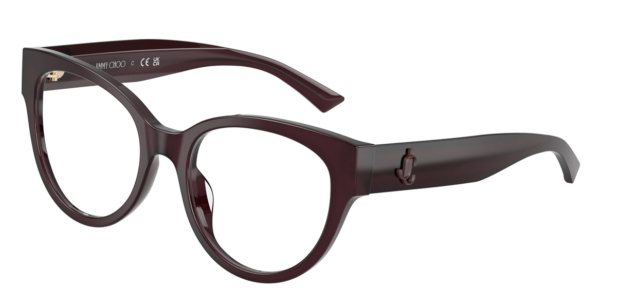 Jimmy Choo 0JC3050U OPALINE PRUNE phantos glasses by Jimmy
