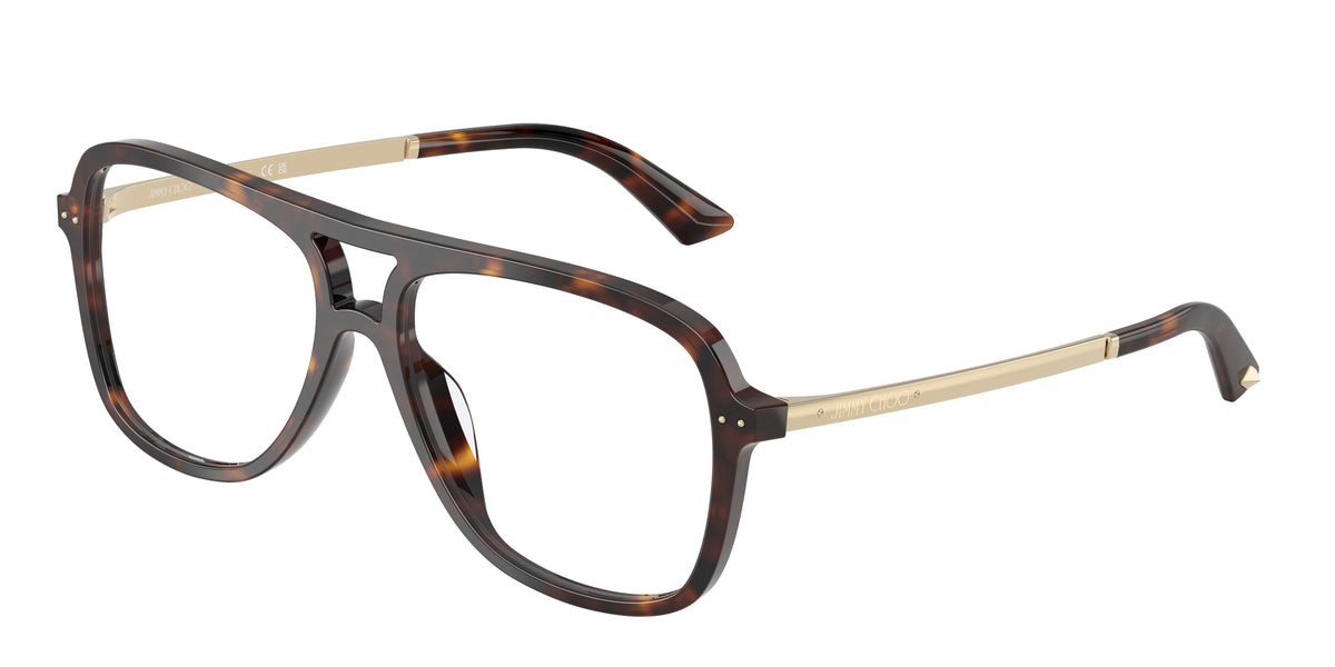 Jimmy Choo 0JC3052U HAVANA pilot glasses by Jimmy