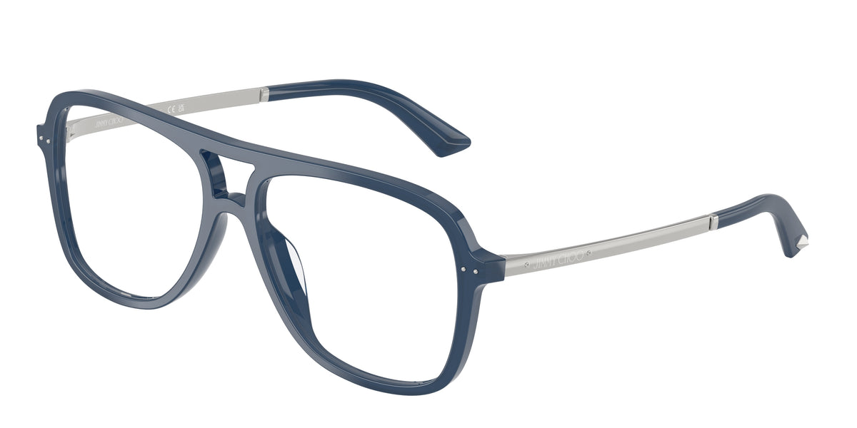 Jimmy Choo 0JC3052U OPALINE NAVY pilot glasses by Jimmy