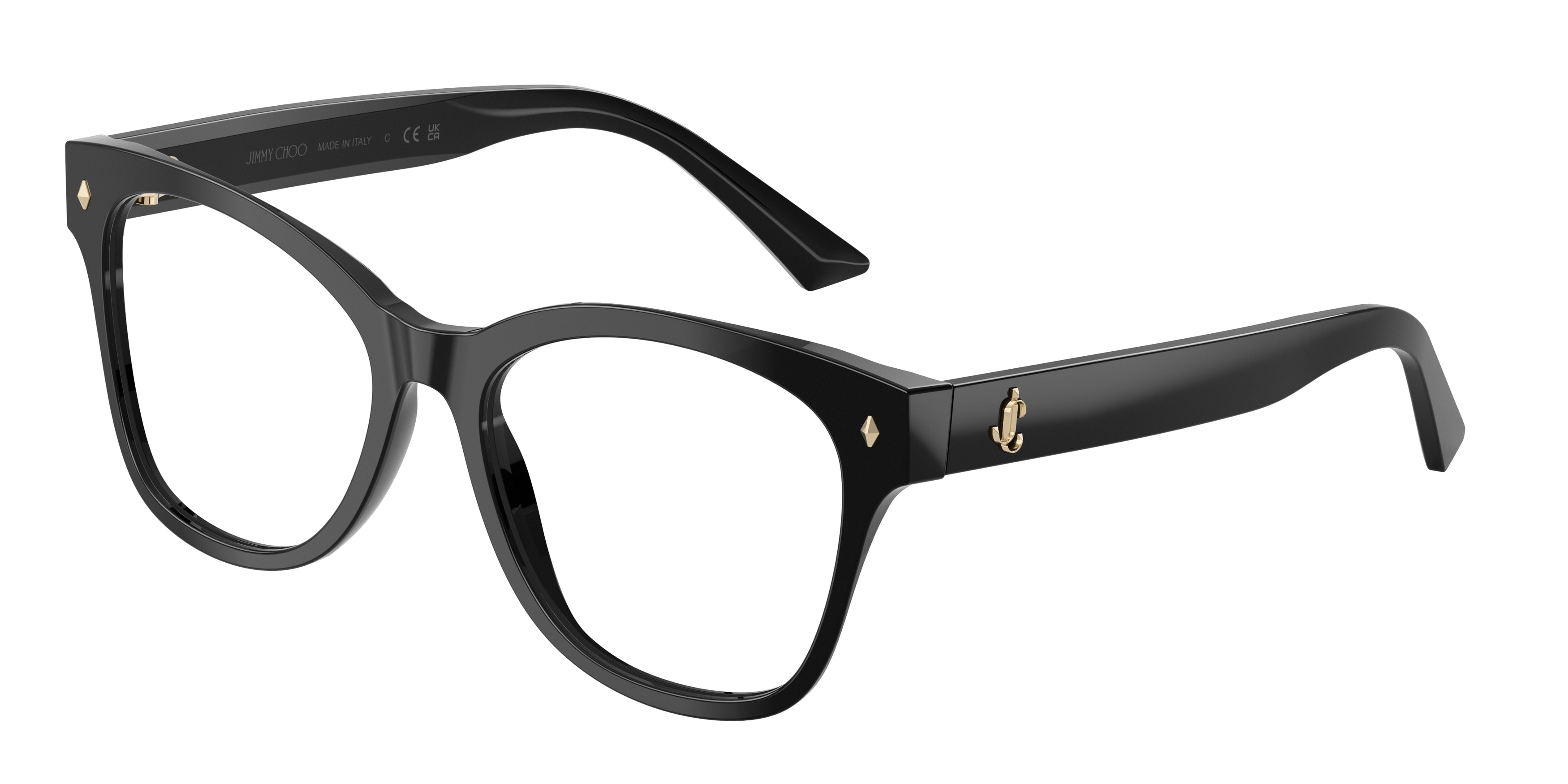 Jimmy Choo 0JC3056 BLACK square glasses by Jimmy