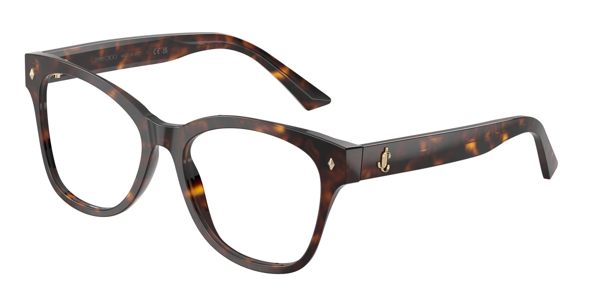 Jimmy Choo 0JC3056 HAVANA square glasses by Jimmy