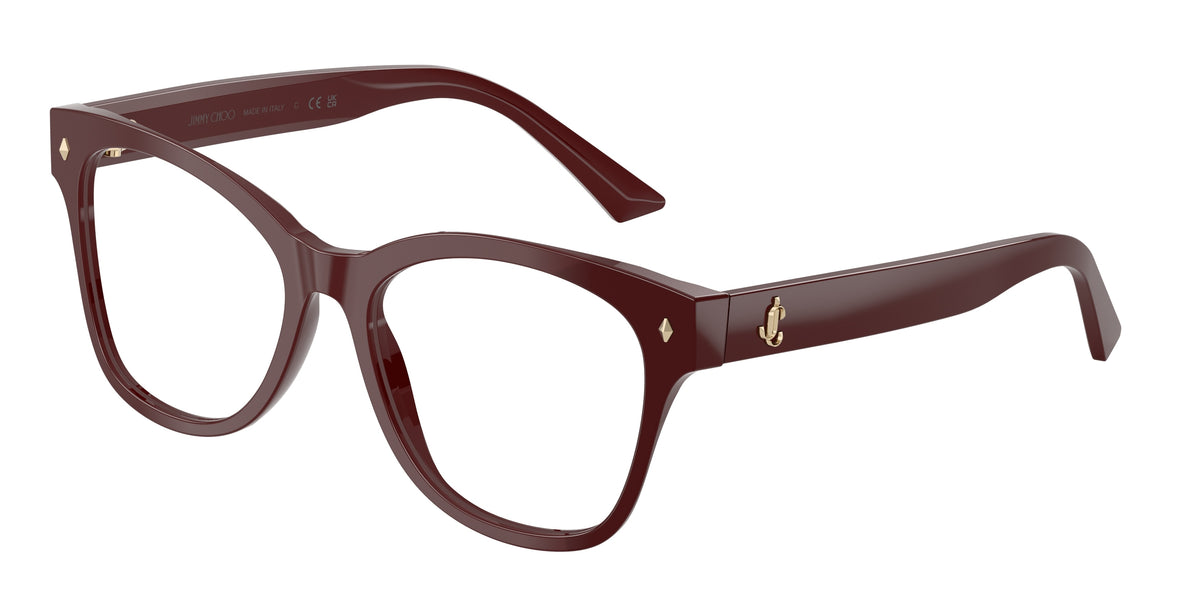 Jimmy Choo 0JC3056 CRANBERRY square glasses by Jimmy