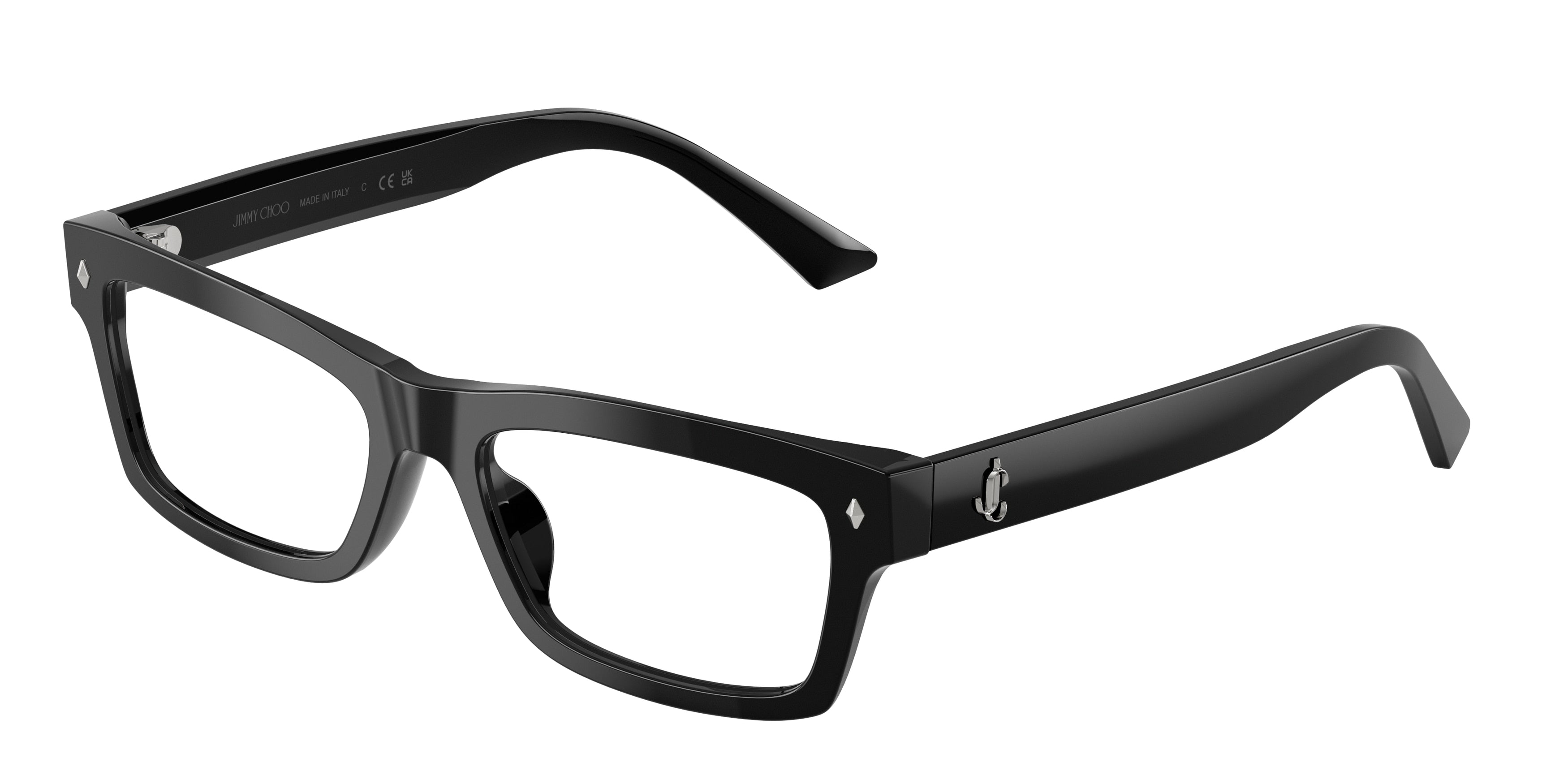 Jimmy Choo 0JC3057U BLACK rectangle glasses by Jimmy