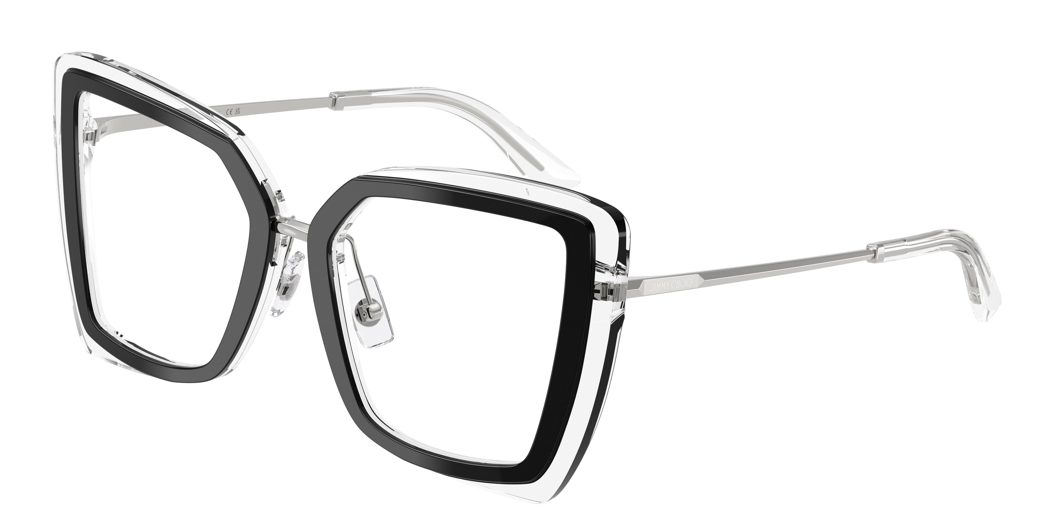 Jimmy Choo 0JC3059 BLACK/CRYSTAL butterfly glasses by Jimmy
