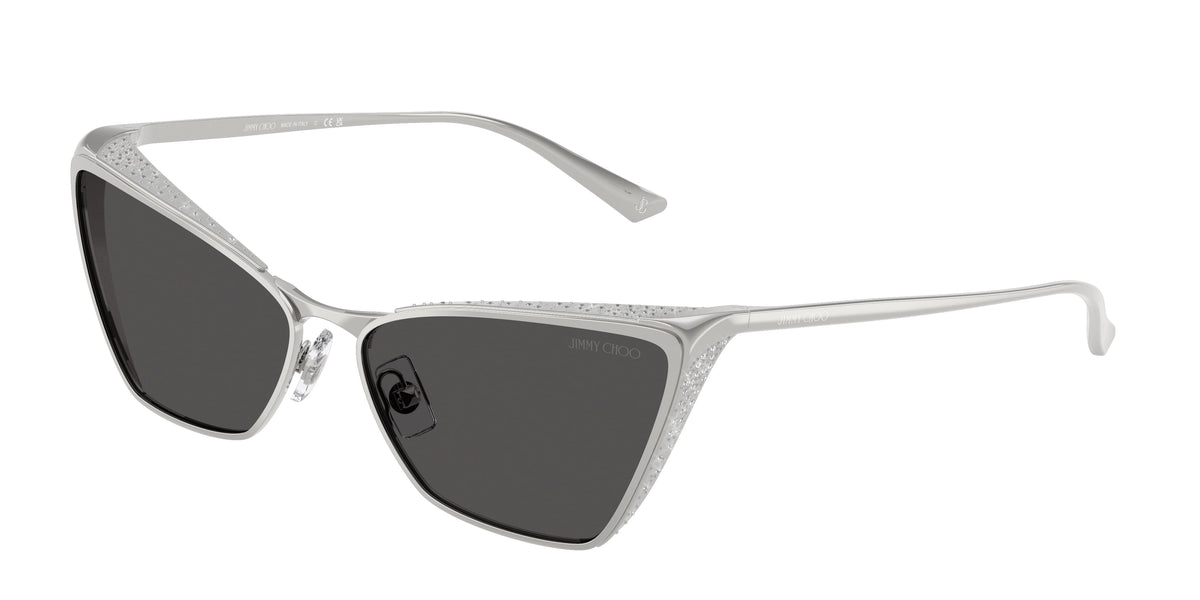 Jimmy Choo 0JC4019B SILVER cat eye sunglasses by Jimmy