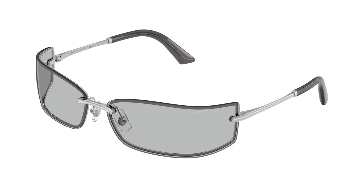 Jimmy Choo 0JC4024B SILVER rectangle sunglasses by Jimmy