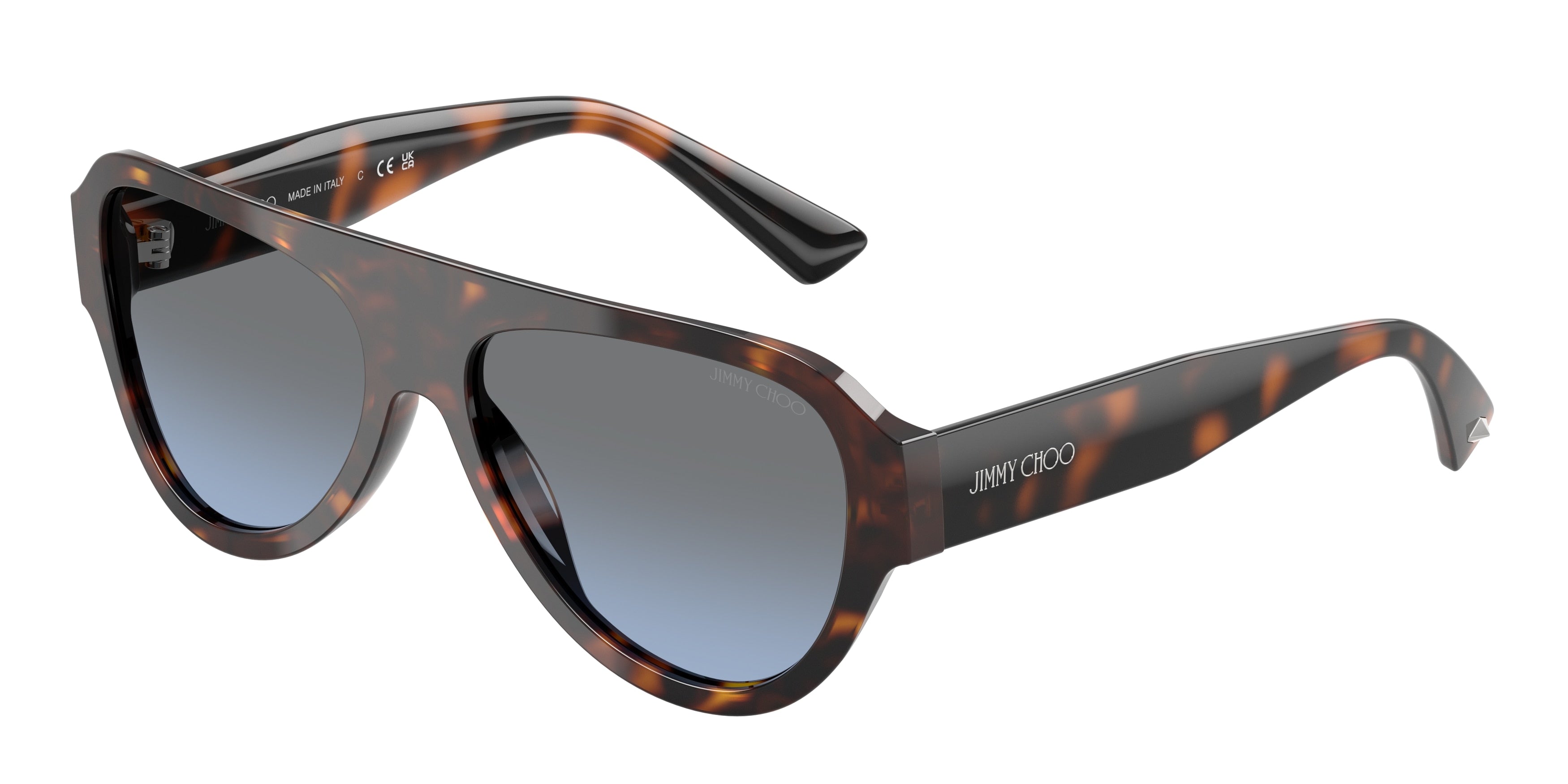 Jimmy Choo 0JC5027 HAVANA pilot sunglasses by Jimmy