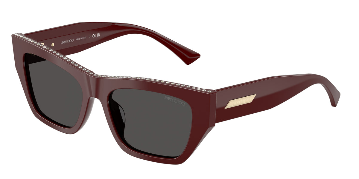 Jimmy Choo 0JC5035B CRANBERRY cat eye sunglasses by Jimmy