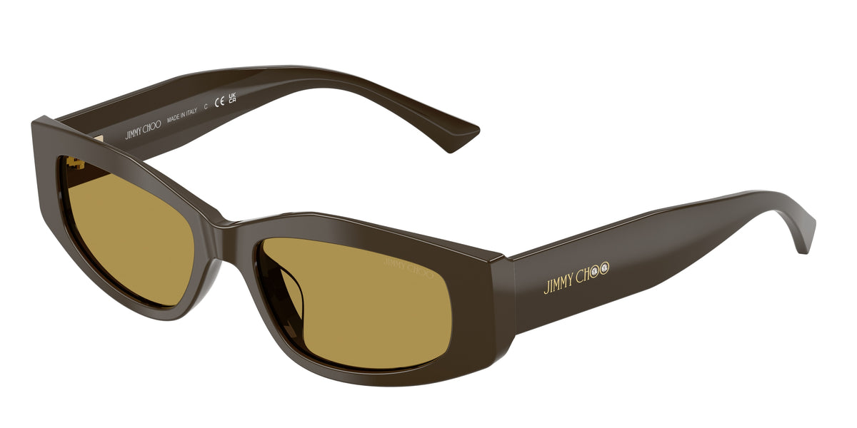 Jimmy Choo 0JC5046BU CAPER GREEN irregular sunglasses by Jimmy