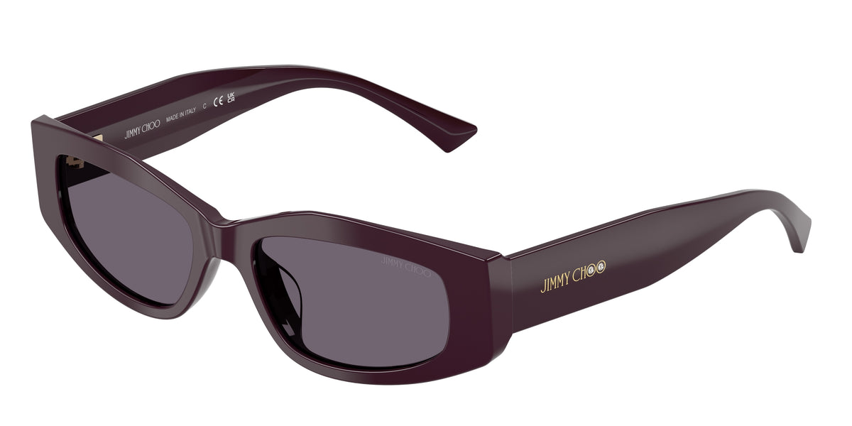 Jimmy Choo 0JC5046BU PRUNE irregular sunglasses by Jimmy