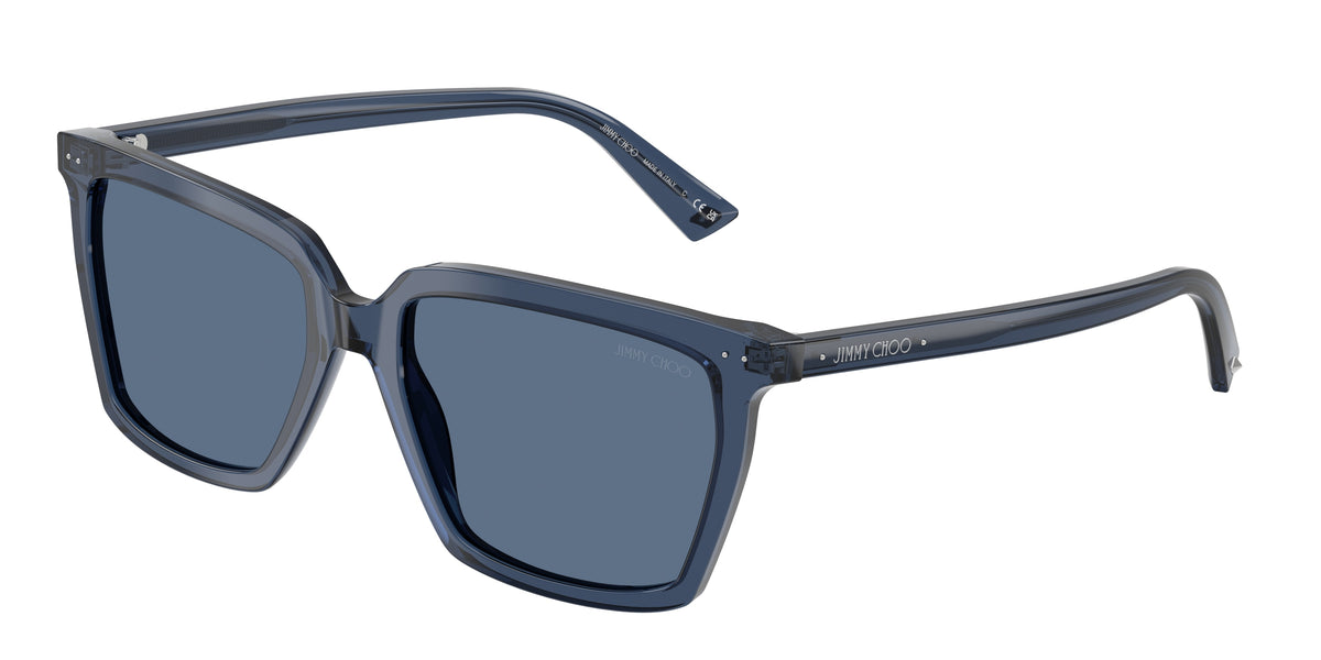 Jimmy Choo 0JC5051 TRANSPARENT NAVY square sunglasses by Jimmy