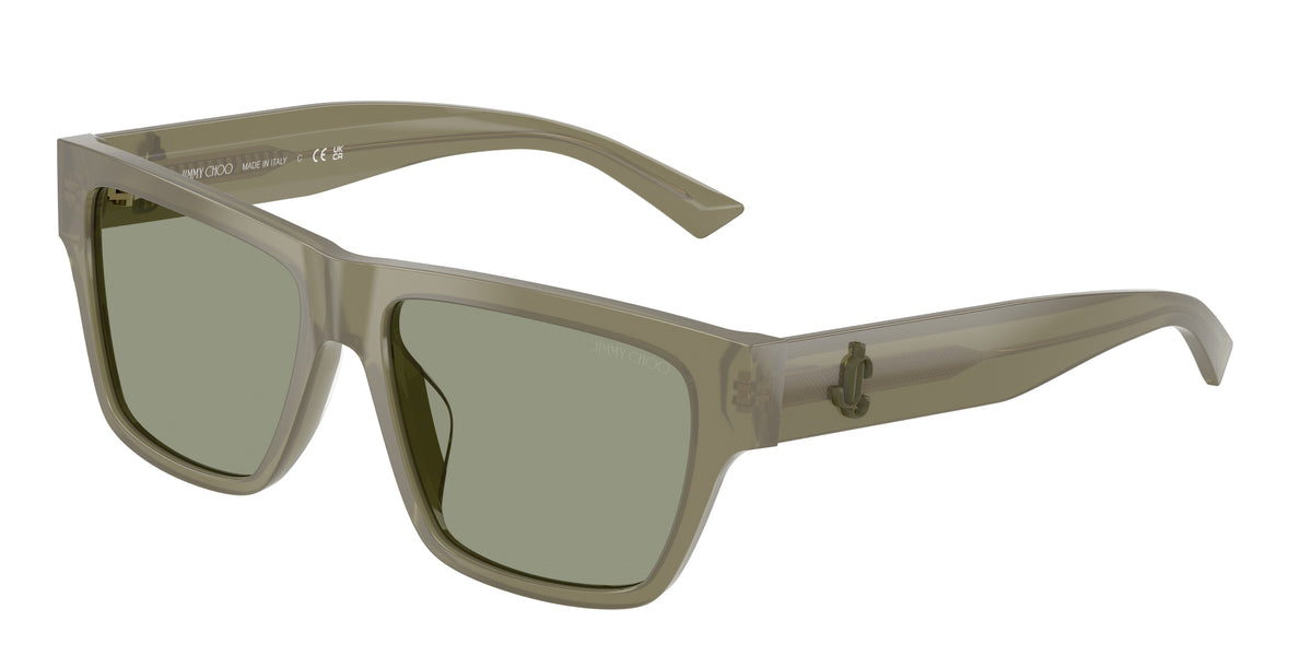 Jimmy Choo 0JC5052U OPALINE GREEN rectangle sunglasses by Jimmy