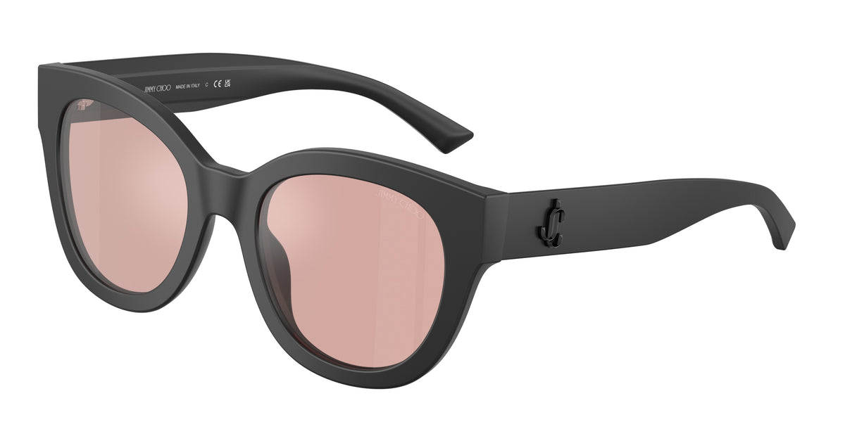 Jimmy Choo 0JC5053 MATTE BLACK round sunglasses by Jimmy