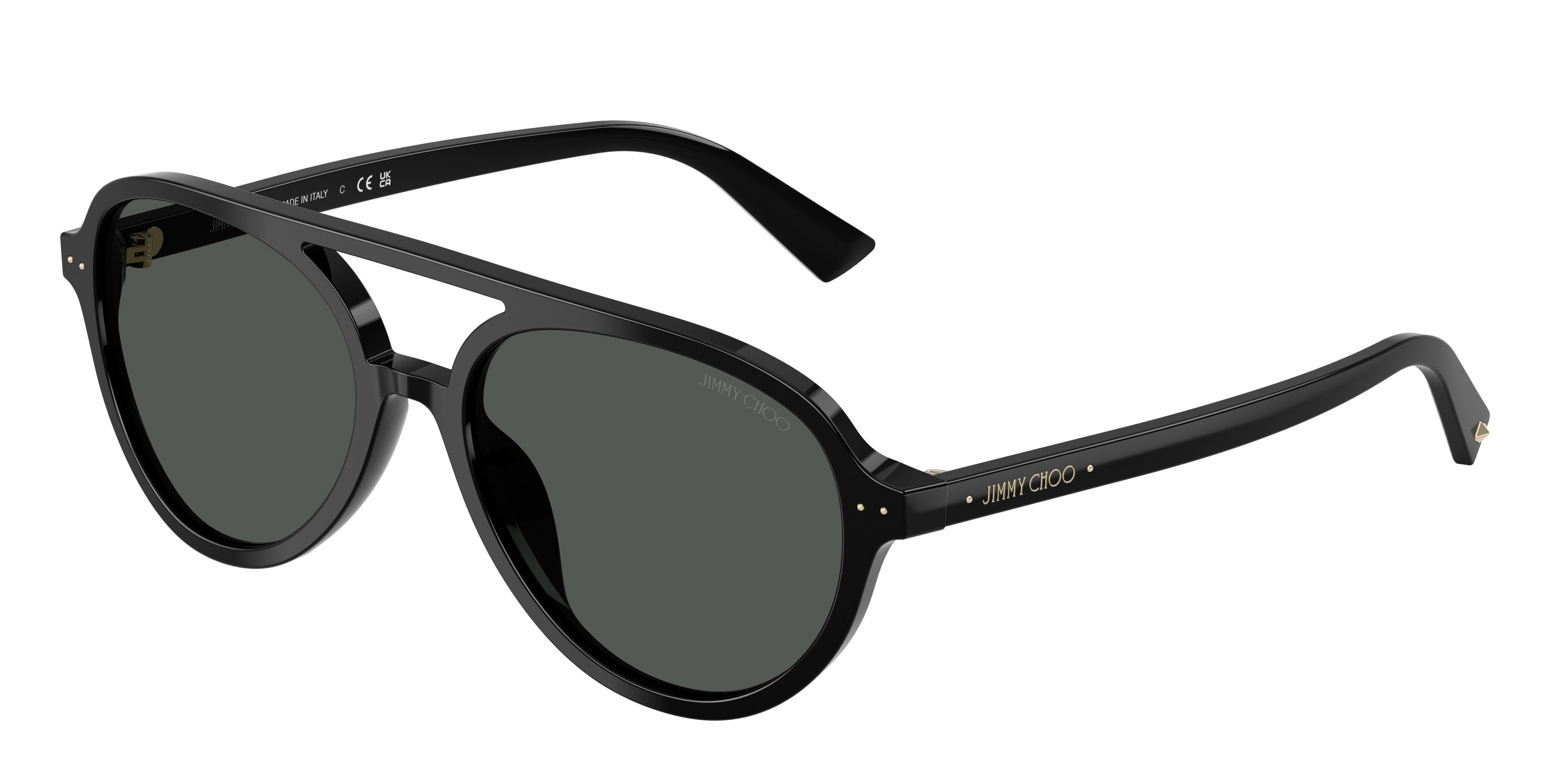 Jimmy Choo 0JC5055U BLACK pilot sunglasses by Jimmy