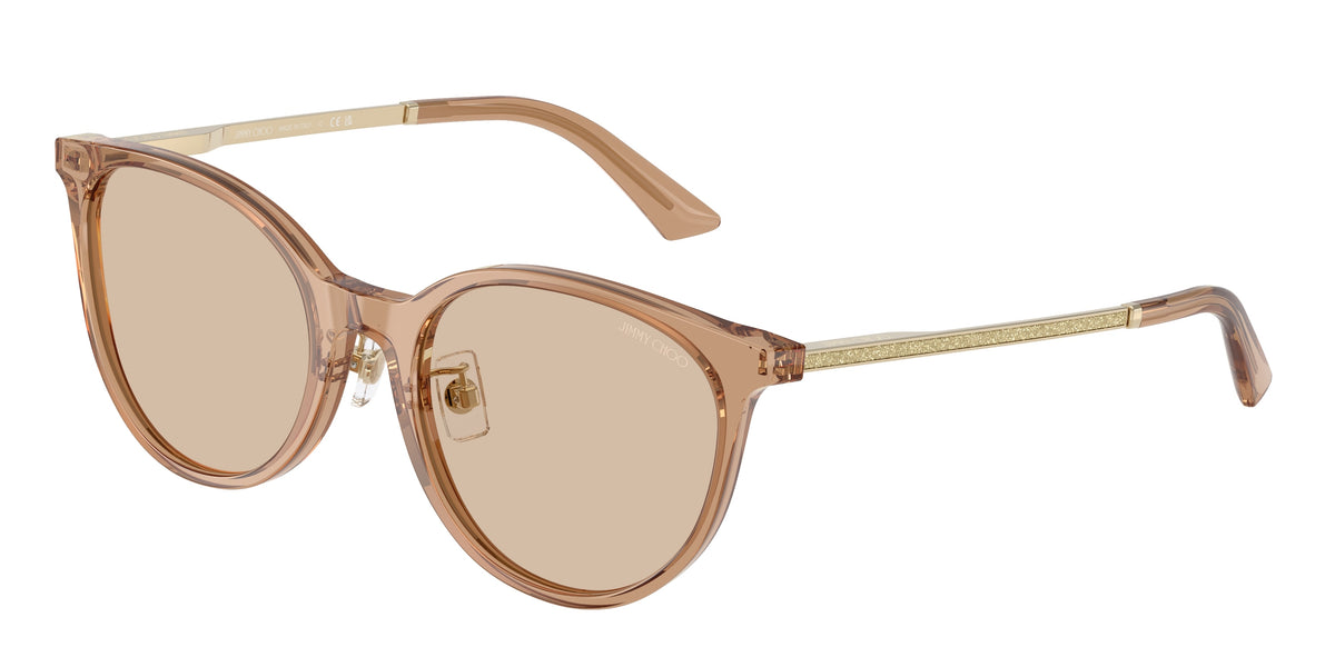 Jimmy Choo 0JC5056JD TRANSPARENT TAN phantos sunglasses by Jimmy