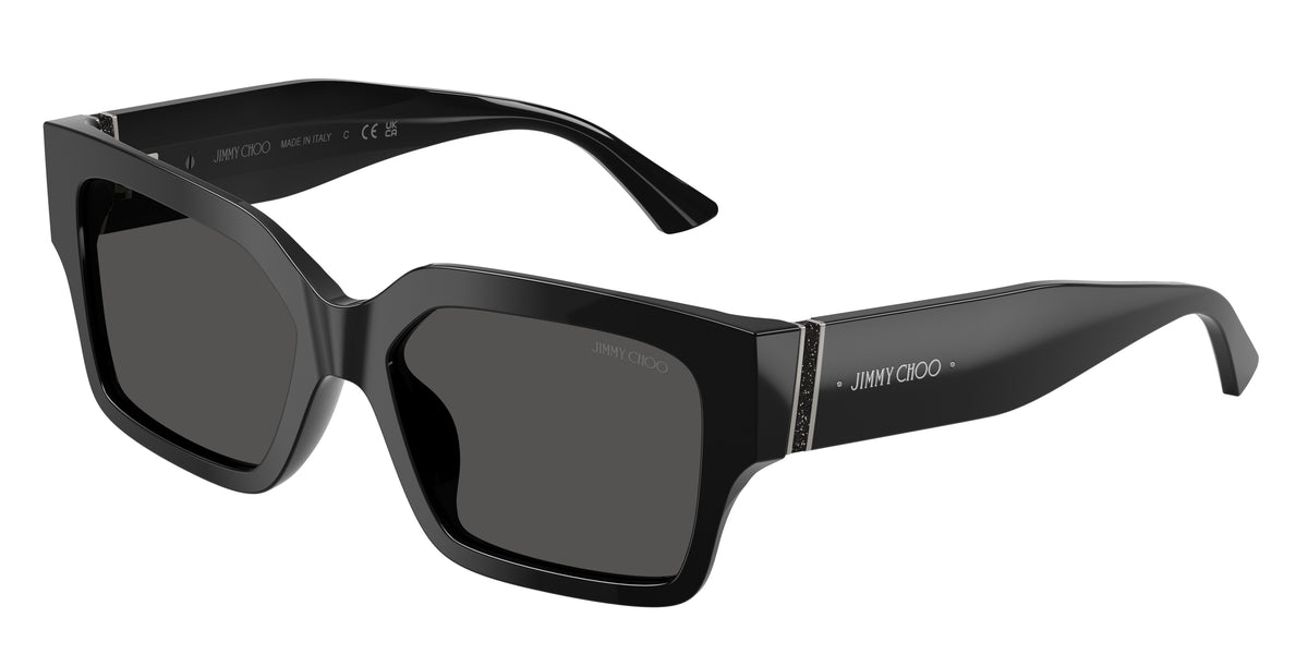 Jimmy Choo 0JC5058JU BLACK rectangle sunglasses by Jimmy