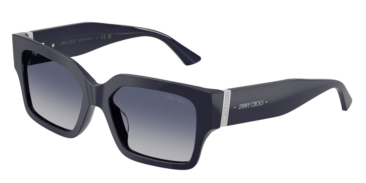 Jimmy Choo 0JC5058JU BLUE NAVY rectangle sunglasses by Jimmy