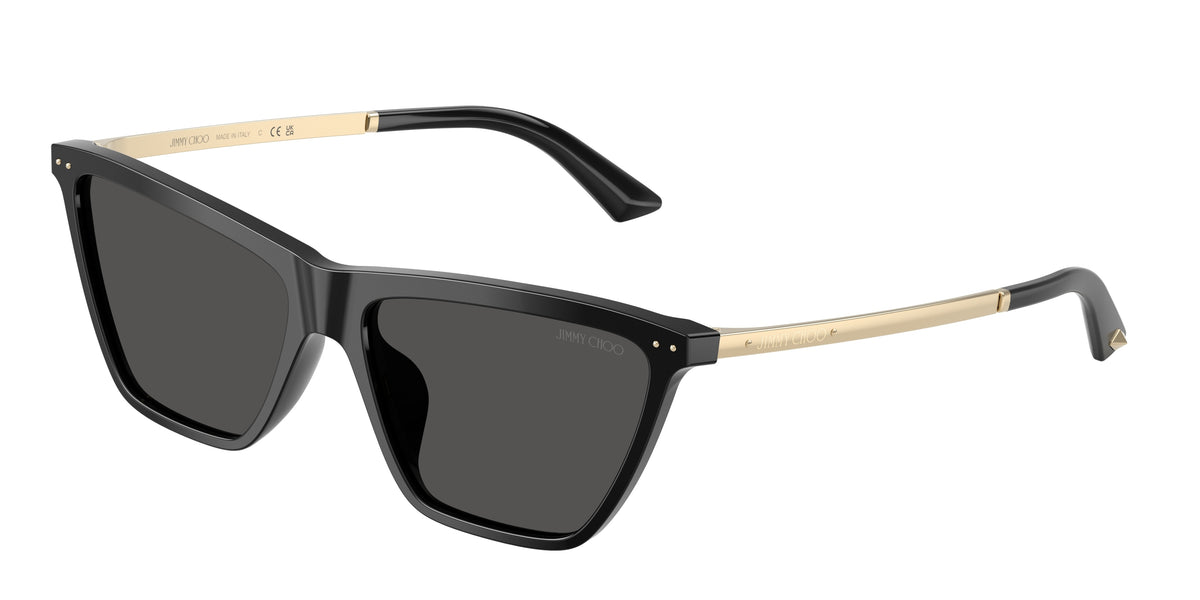 Jimmy Choo 0JC5059U BLACK cat eye sunglasses by Jimmy