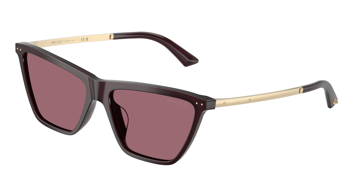 Jimmy Choo 0JC5059U OPALINE PRUNE cat eye sunglasses by Jimmy
