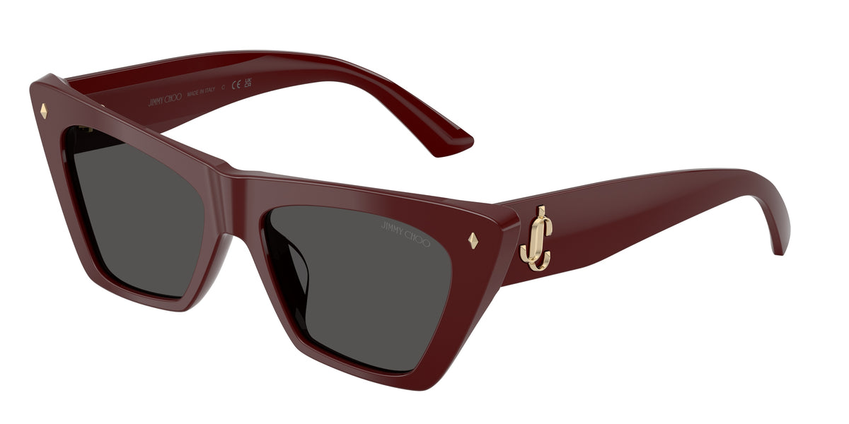 Jimmy Choo 0JC5062U CRANBERRY cat eye sunglasses by Jimmy