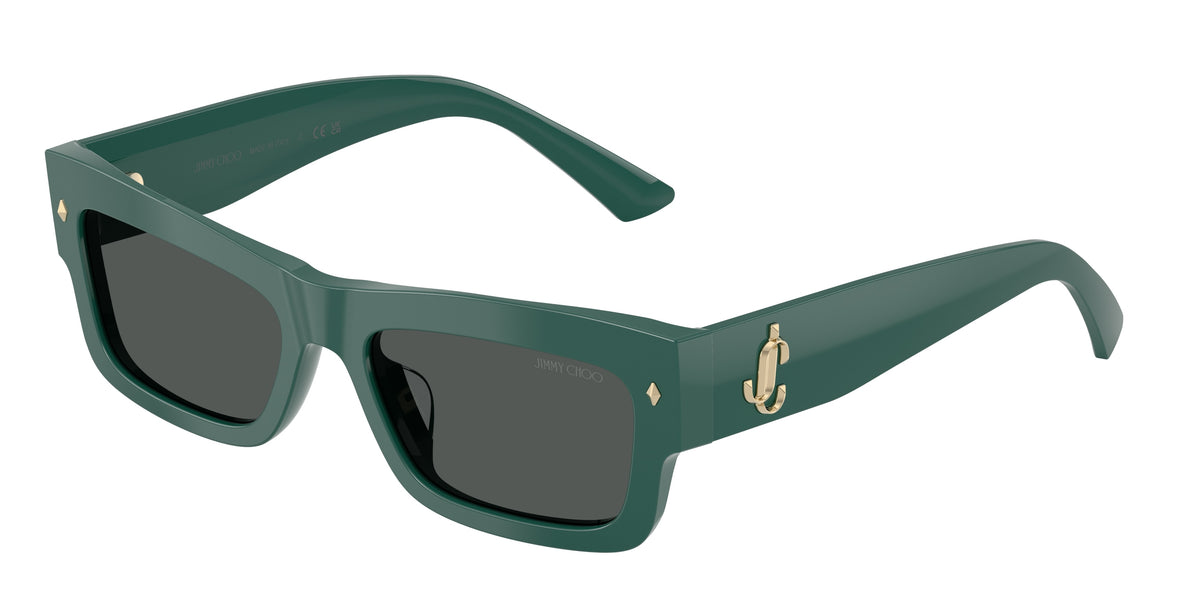 Jimmy Choo 0JC5063U DARK GREEN rectangle sunglasses by Jimmy