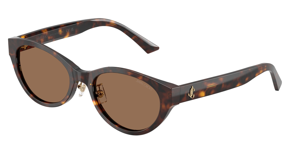 Jimmy Choo 0JC5064D HAVANA oval sunglasses by Jimmy