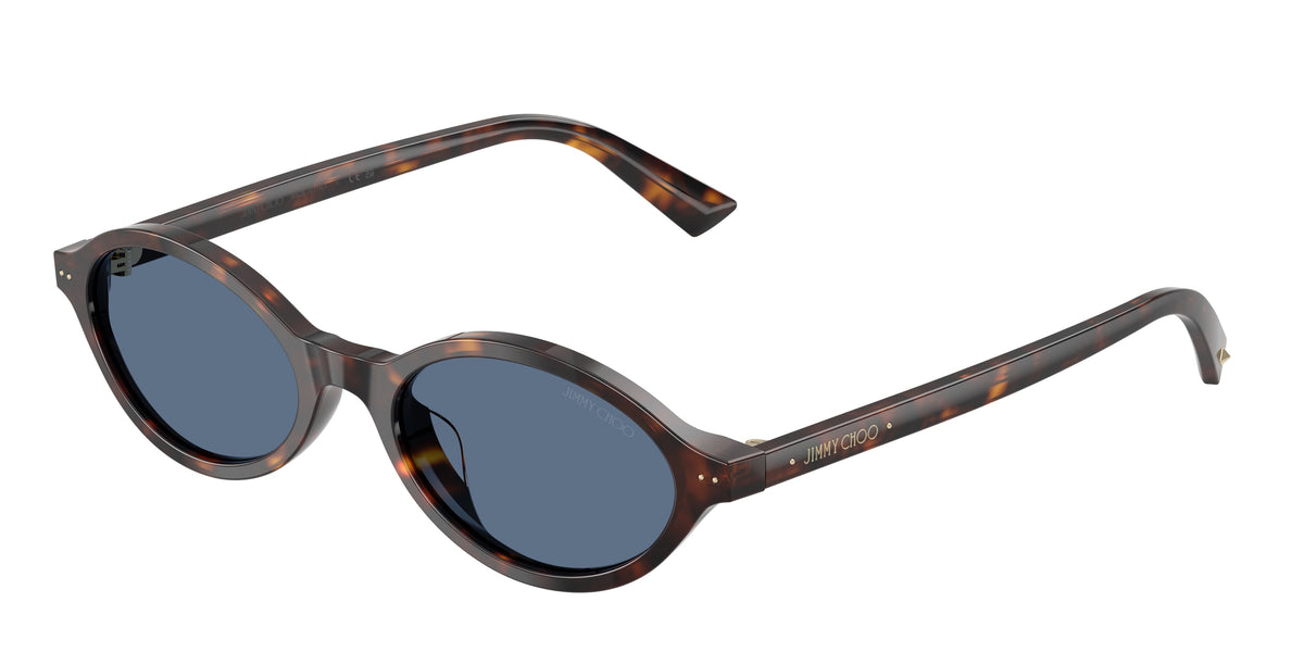 Jimmy Choo 0JC5068U HAVANA oval sunglasses by Jimmy