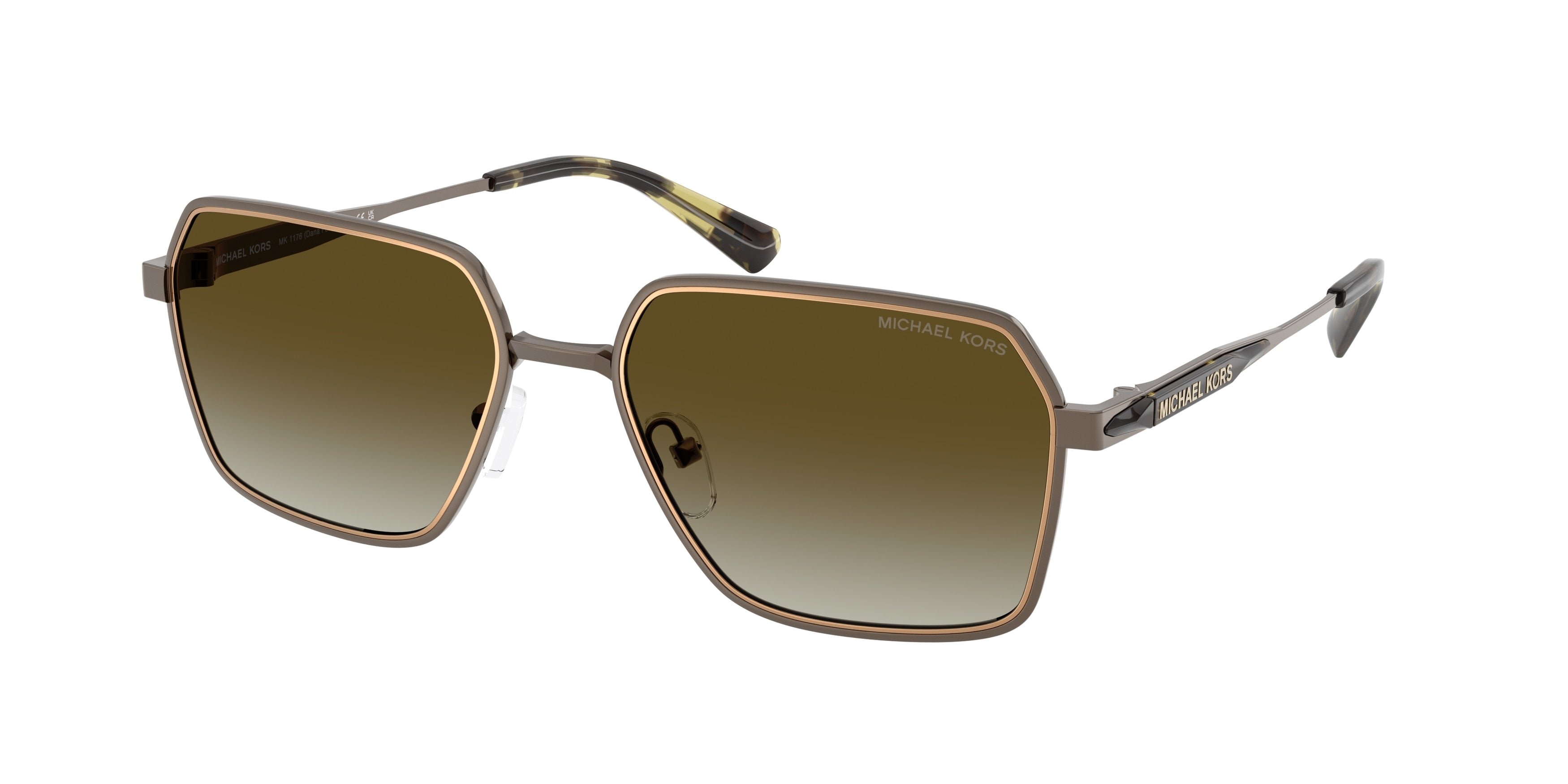 MICHAEL KORS 0MK1176 MATTE HUSK square sunglasses by MICHAEL