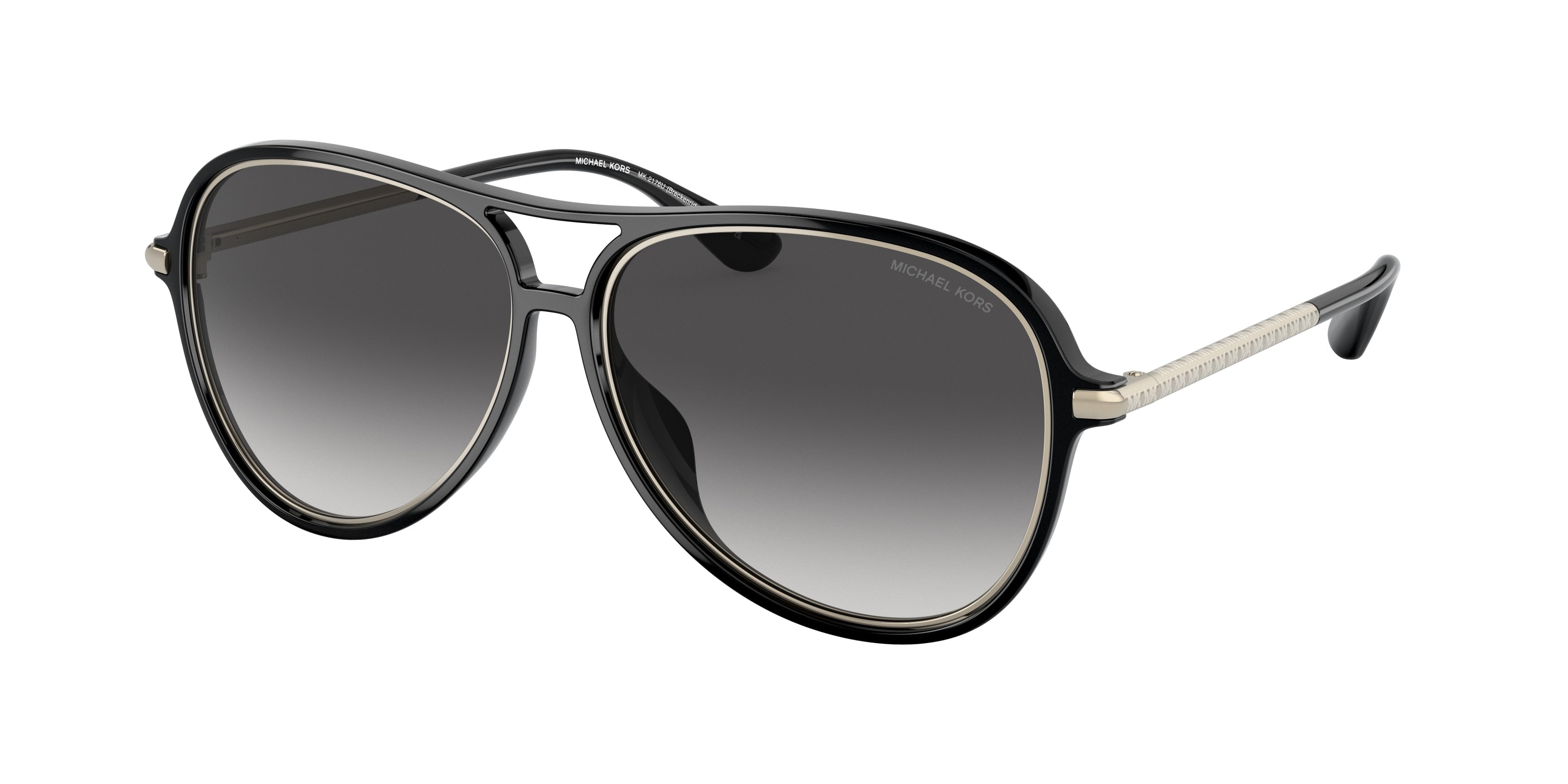 MICHAEL KORS 0MK2176U BLACK pilot sunglasses by MICHAEL