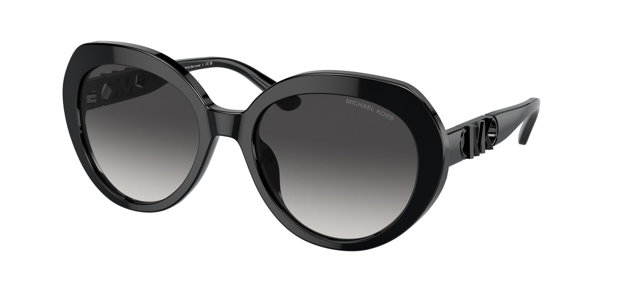 MICHAEL KORS 0MK2214U BLACK round sunglasses by MICHAEL