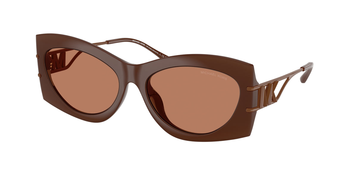 MICHAEL KORS 0MK2235U NUTMEG irregular sunglasses by MICHAEL
