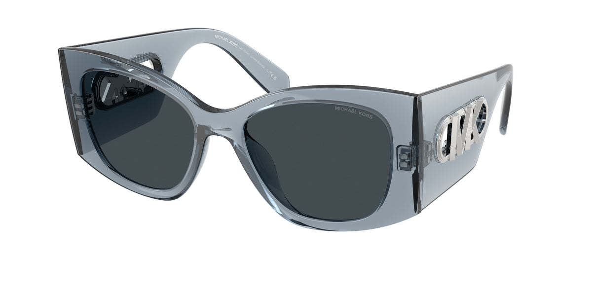 MICHAEL KORS 0MK2244U DENIM TRANSPARENT square sunglasses by MICHAEL