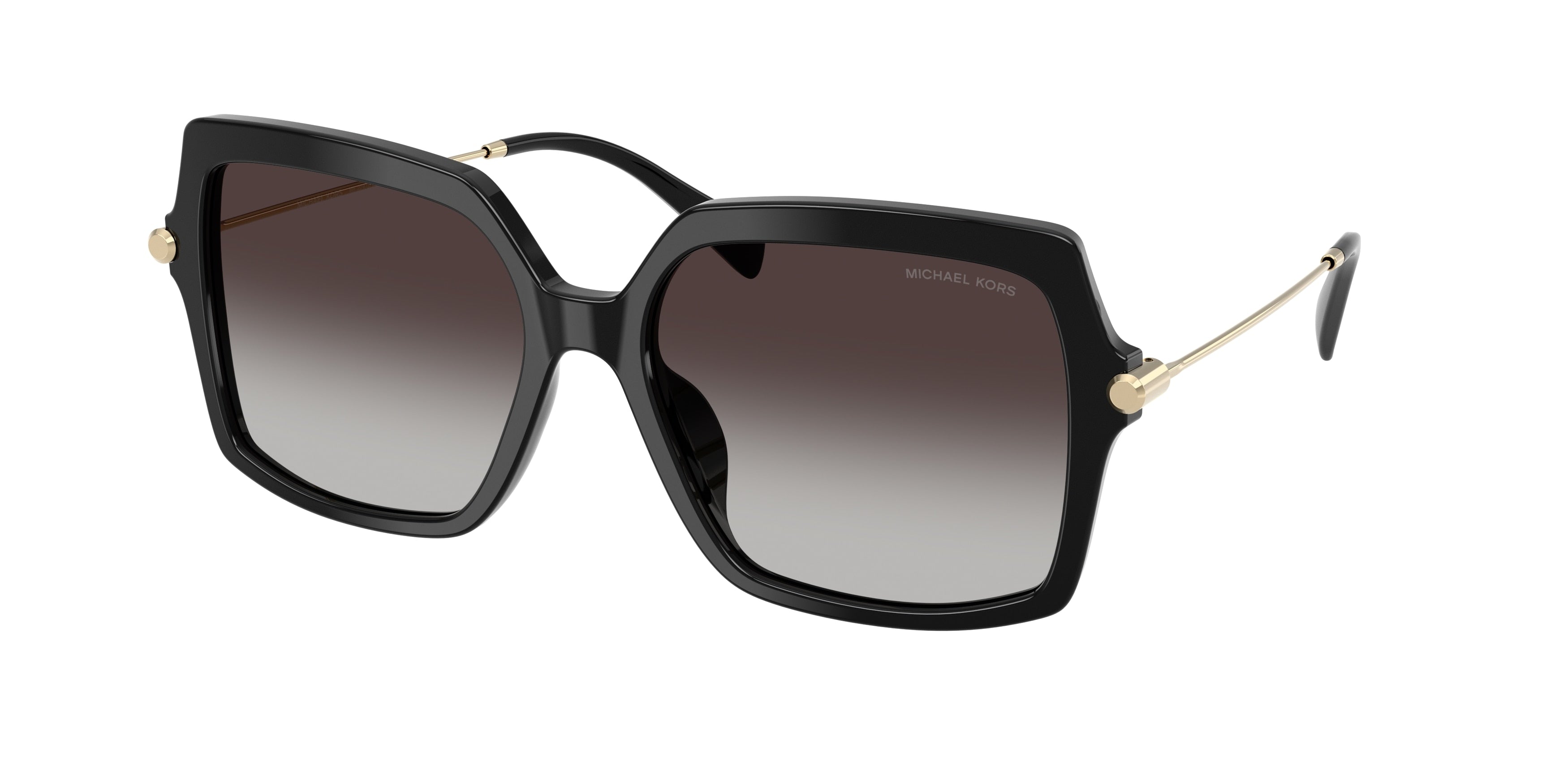 MICHAEL KORS 0MK2247U BLACK square sunglasses by MICHAEL