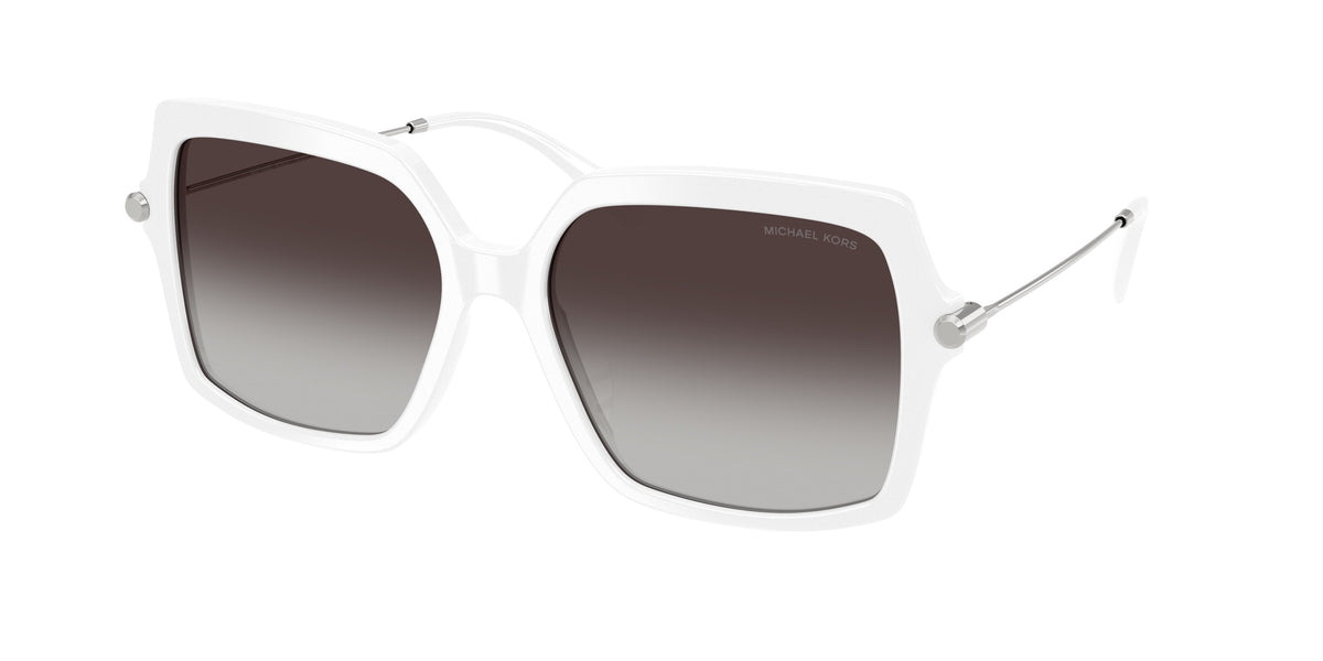 MICHAEL KORS 0MK2247U OPTIC WHITE square sunglasses by MICHAEL