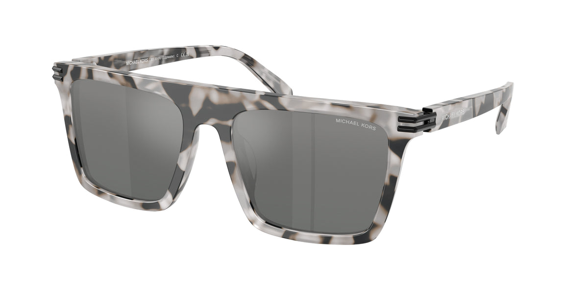 MICHAEL KORS 0MK2249U GREY TORTOISE square sunglasses by MICHAEL