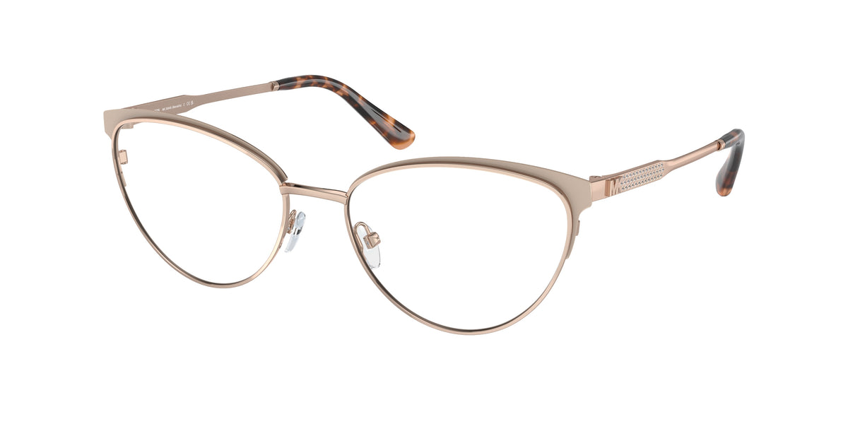 MICHAEL KORS 0MK3064B ROSE GOLD/PINK cat eye glasses by MICHAEL